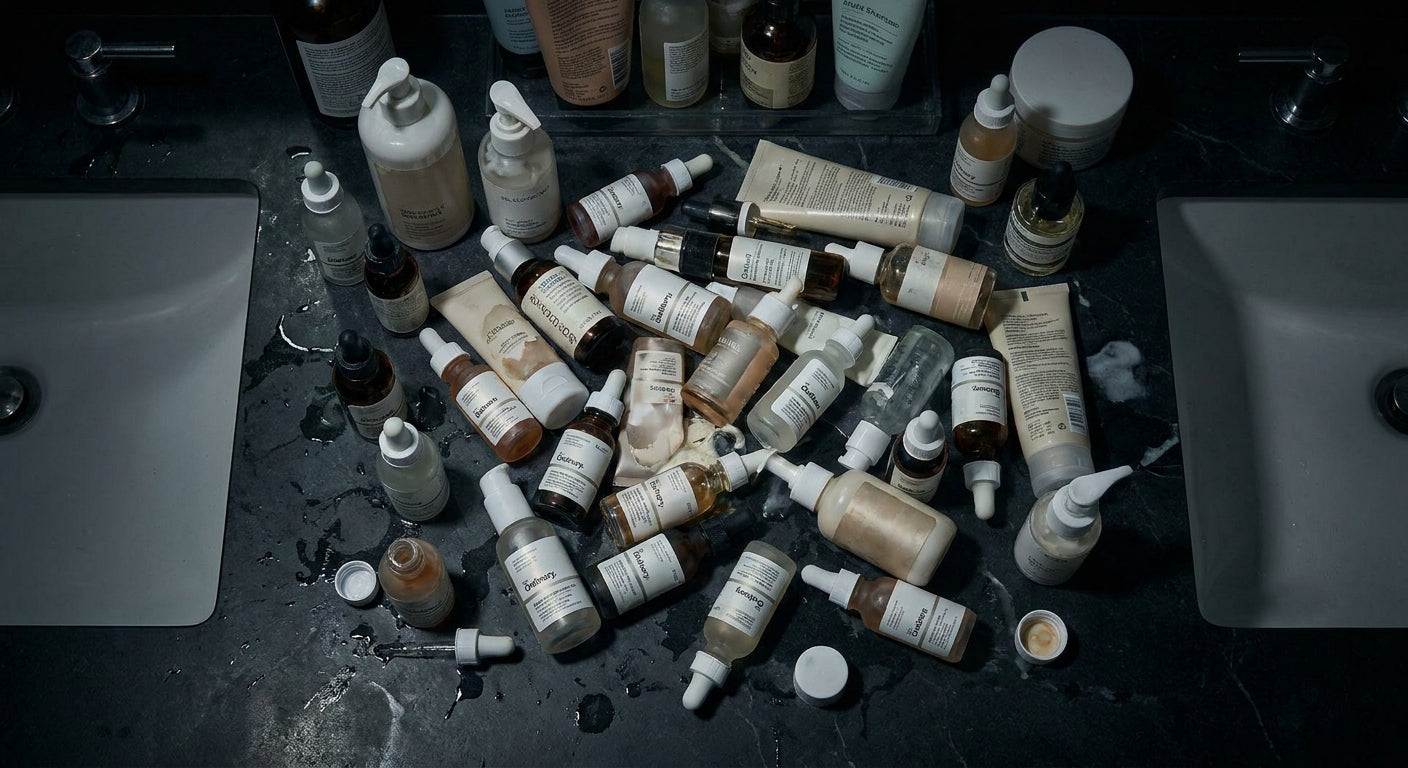 a shelf of products that didn't fix it