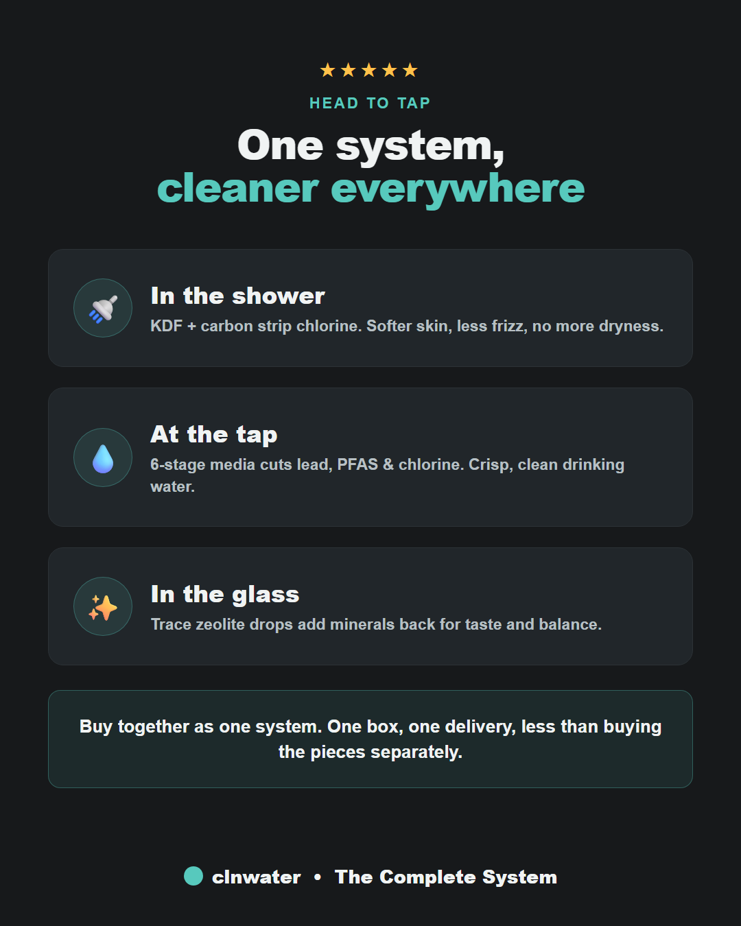One system, cleaner everywhere